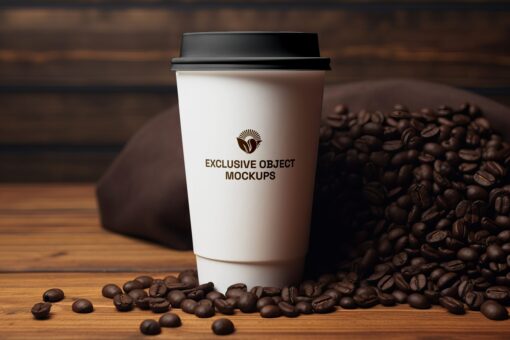 Mockup copo de café