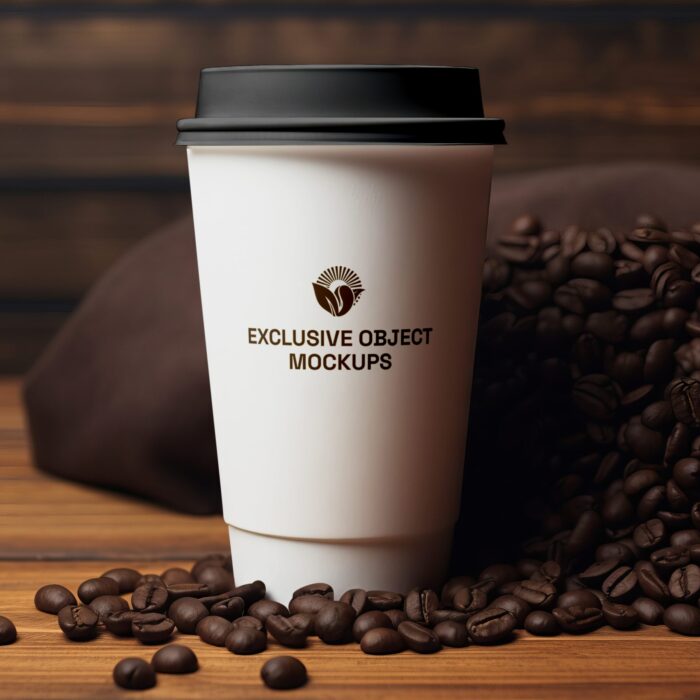 Mockup copo de café