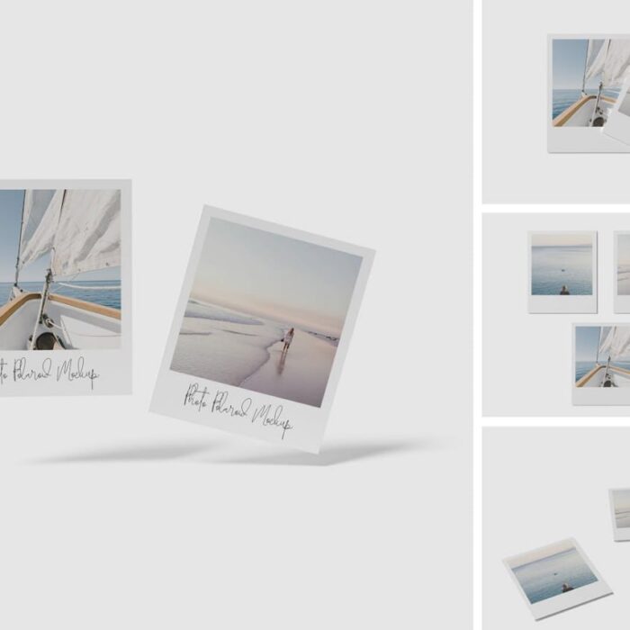 Mockup Photo Polaroid